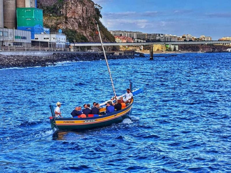 Funchal: An unforgettable sunset on a typical Xavelha boat - The Route: From Câmara de Lobos to Funchal