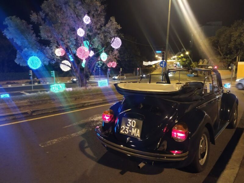 Funchal: Christmas Lights Sightseeing Night Tour - The Classic VW Beetle Experience