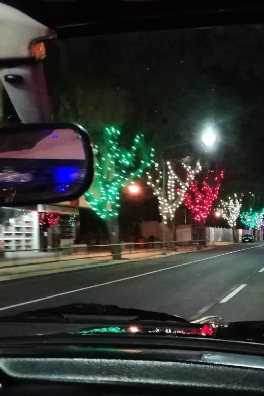 Funchal: Christmas Lights Sightseeing Night Tour - Route and Landmark Highlights