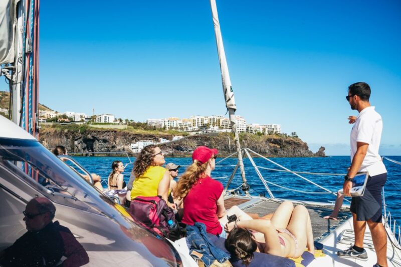 Funchal: Dolphin and Whale Watching by Luxury Catamaran - Cabo Girão: The Clifftop and Snorkeling Spot