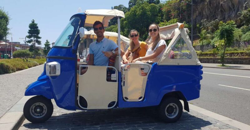 Funchal: Guided City Tuk-Tuk Tour - Dynamic Guided City Tuk-Tuk Tour in Funchal for $34