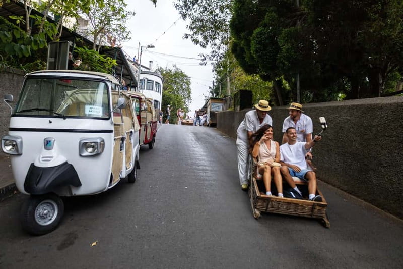 Funchal: Guided Tuk Tuk Tour to Toboggan Rides & Old Town - Scenic Viewpoints: Marmeleiros and Beyond