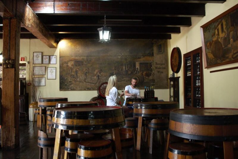 Funchal: H.M. Borges Winery Guided Tour with Wine Tasting - Inside the Winery: The Art of Madeira Wine Production