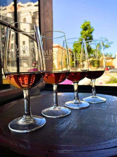 Funchal: H.M. Borges Winery Private Tour and Wine Tasting - The Wines Tasted: A Spectrum of Madeira Flavors