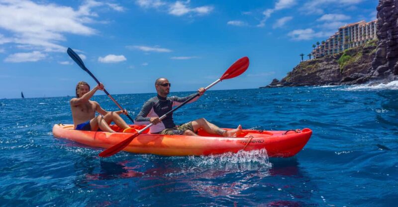 Funchal: KAYAK Rental or Guided tour with snorkeling - Snorkeling at a Secluded Bay in Funchal