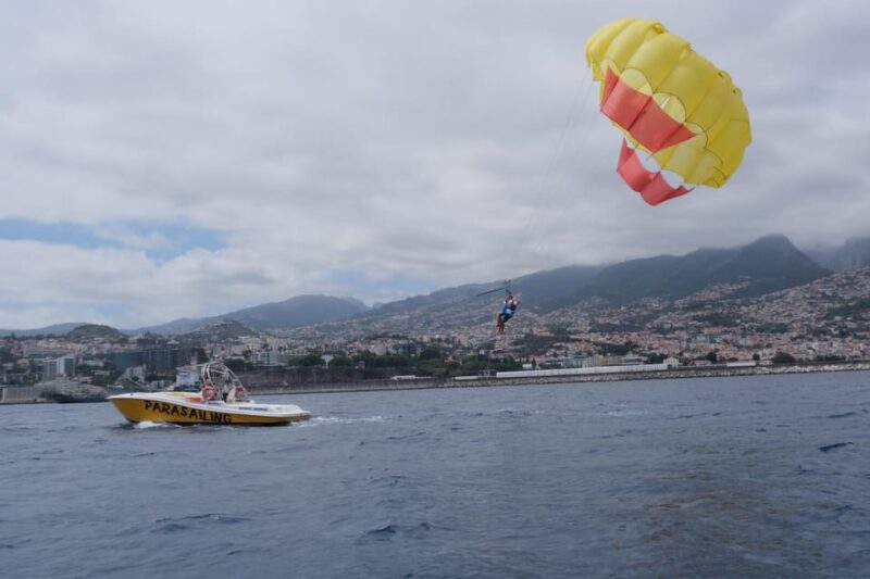 Funchal: Parasailing Tour on the Coast of Madeira Island - Discover Madeira from a New Perspective with Parasailing