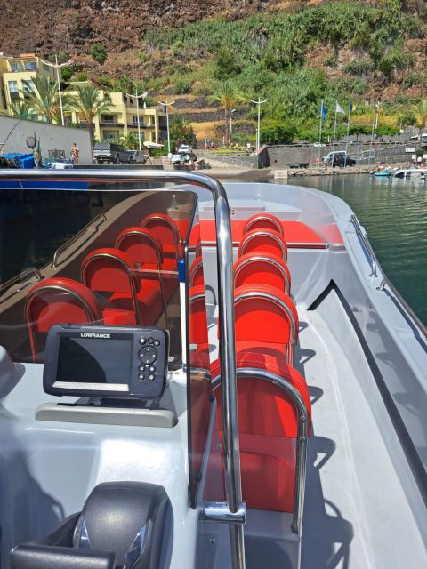 Funchal: Speedboat SEE THE ISLAND AND LIFE AT SEA - The Vessel and Onboard Experience