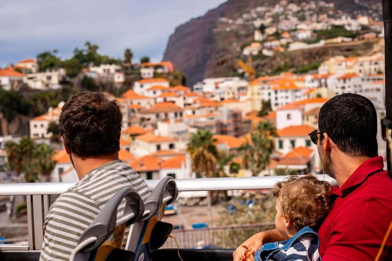Funchal:Hop-on Hop-off Bus & Whale & Dolphin boat Excursion - The Bus Route Through Funchal and Câmara de Lobos