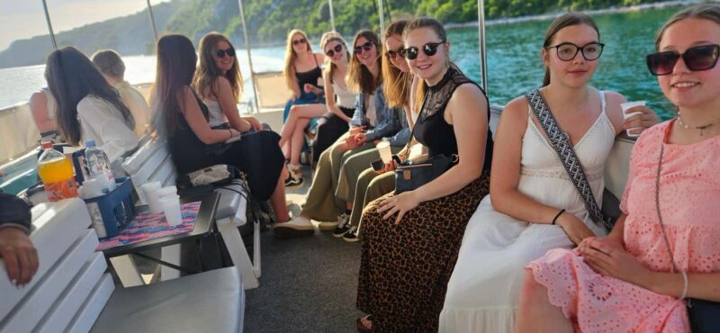 Funtana: Lim Fjord Cruise  Pirates Cave & Snorkeling - The Hidden Bay for Swimming, Snorkeling & Boat Jumps