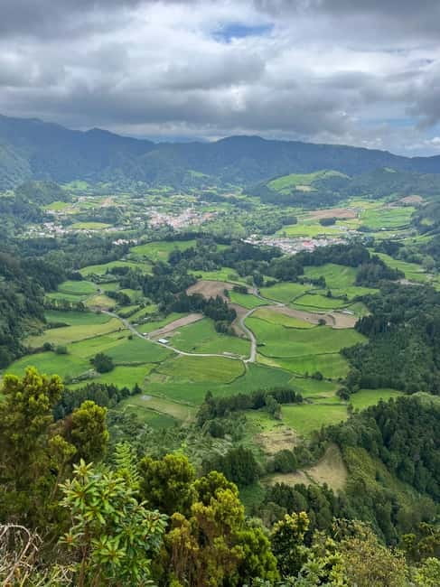 Furnas: Tea Plantation and Hot springs Tour - Walk Along a Black Sand Beach and Feel the Ocean’s Power