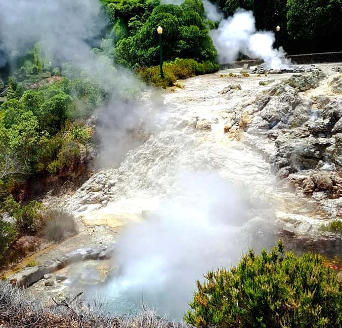 Furnas Volcano Wonders, Tea Plantation & Waterfall Tour - The Magic of Furnas Lake and the Chapel on Its Shore