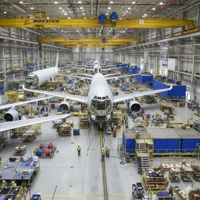 Future of Flight: Boeing Factory Tour from Seattle - Close-up View of Iconic Aircraft Models