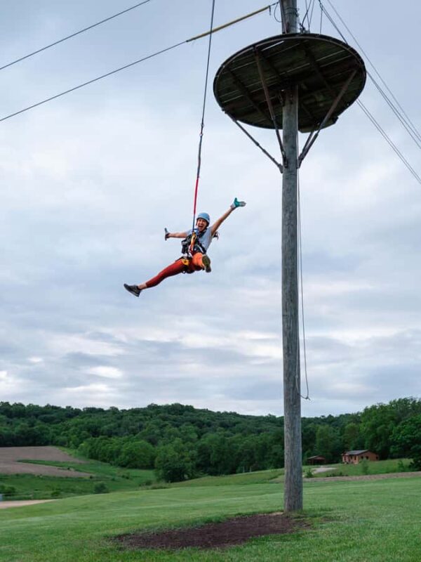 Galena: Zipline Adventure- Long Hollow Canopy Tours - The Series of Ziplines: Progressively Longer and Faster