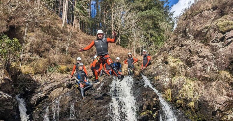Galloway: Canyoning Adventure Experience - Discovering Grey Mares Tail and Additional Waterfall Challenges