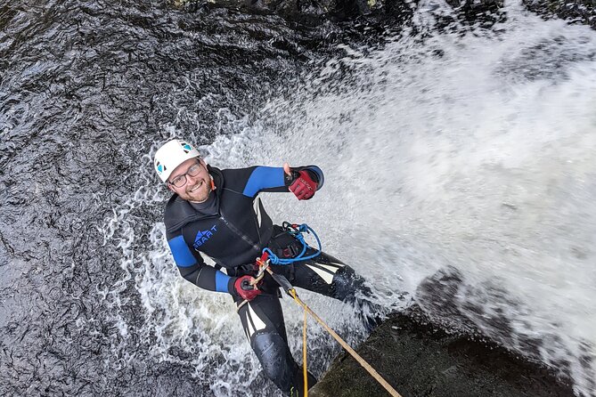 Galloway Canyoning Adventure, Murrays Canyon half day - The Heart of the Adventure: Abseiling, Jumping, and Sliding