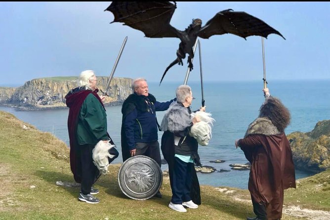 Game of thrones -Giants causeway luxury tour 9 hrs 25 locations - Key Points