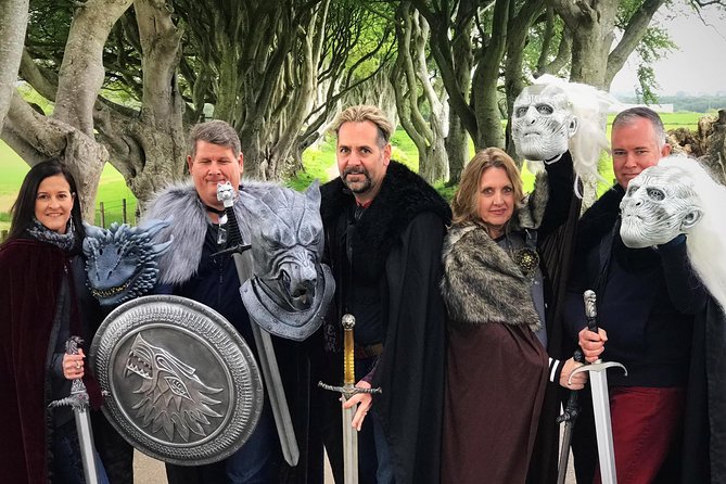 Game of thrones -Giants causeway luxury tour 9 hrs 25 locations - What’s Included and What’s Not
