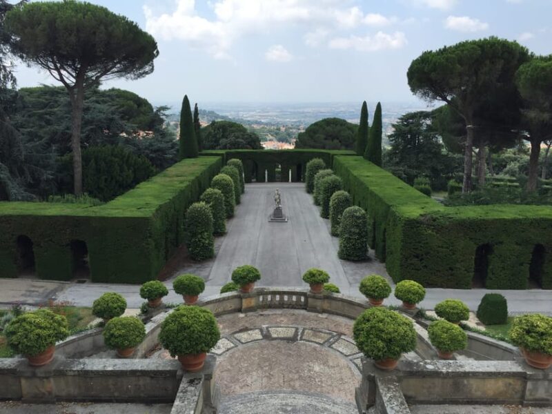 Gandolfo: Castel Gandolfo Papal Villa Gardens Minibus Tour - Key Points