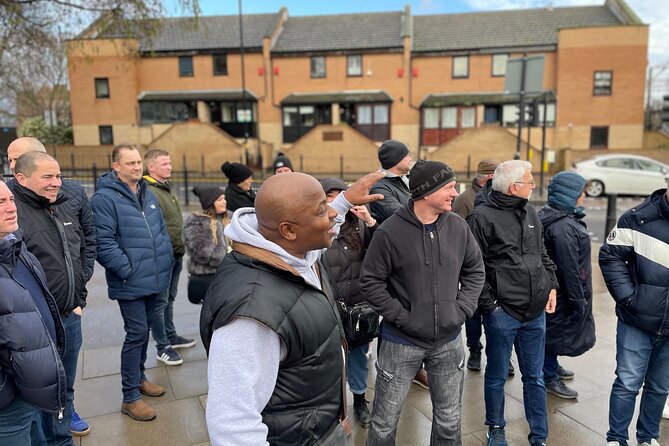 Gangster Tour of Londons East End Led by Actor Vas Blackwood - Behind the Scenes at "Lock, Stock" Filming Locations