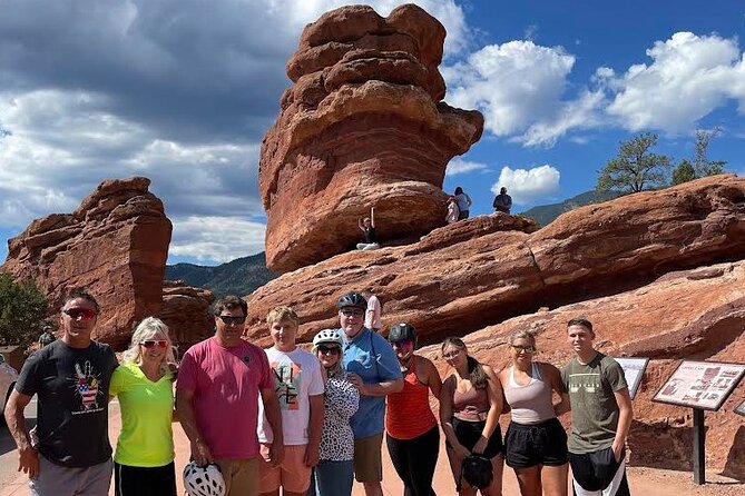 Garden of the Gods Highlights and Gems Guided E-Bike eBike Tour - Visiting Miramont Castle and Pikes Peak Railway