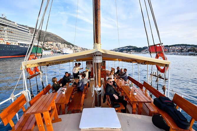 Gastro Cruise | Cruise around Dubrovnik Old Town with Lunch - Additional Perks: Snacks, WiFi, and Relaxed Atmosphere