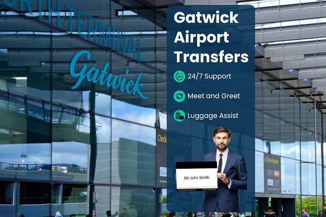 Gatwick Airport Taxi - Private Transfer to/from London - Key Points