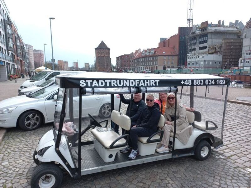 Gdansk: City Tour Live Guided by Golf Cart/Buggy Sightseeing - Frequently Asked Questions