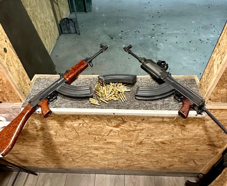 Gdansk: Firearm Shooting Experience with Instructor - Selecting Your Firearms: From Pistols to Automatic Weapons