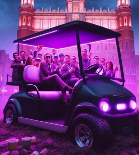 Gdansk: NO LIMIT BEER City Tour by Golf Cart Private/Shared - Key Points