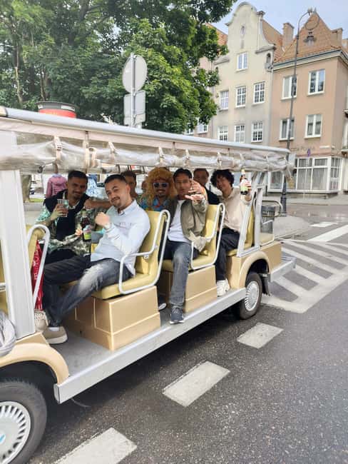 Gdansk: NO LIMIT BEER City Tour by Golf Cart Private/Shared - Logistics and Group Options