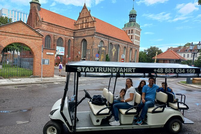 Gdansk: Private City Sightseeing Tour by Buggy/Cart LIVE GUIDED - Special Visit to St. Bridget’s Church and the Solidarity Movement