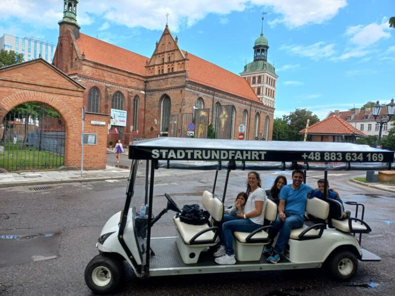 Gdansk: Private Top City Tour by Electric Cart & Live Guided - Practical Details and Booking Flexibility