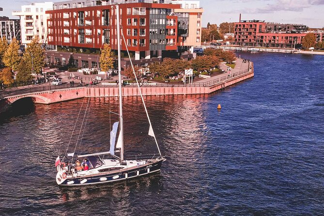 Gdansk Sunset Cruise with Welcome Drink - The Scenic Exit to the Bay and Sunset Views