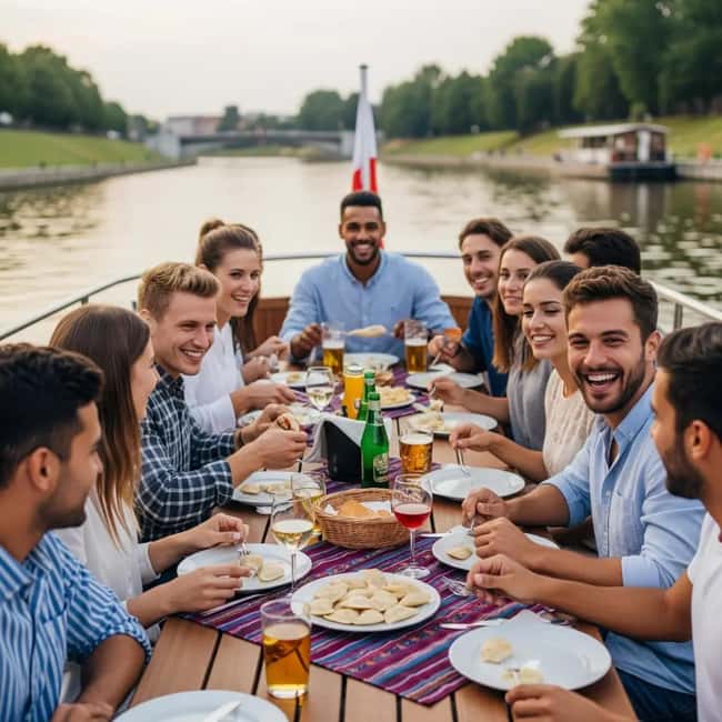 Gdask: Motawa River Cruise with Pierogi Tasting - Key Points