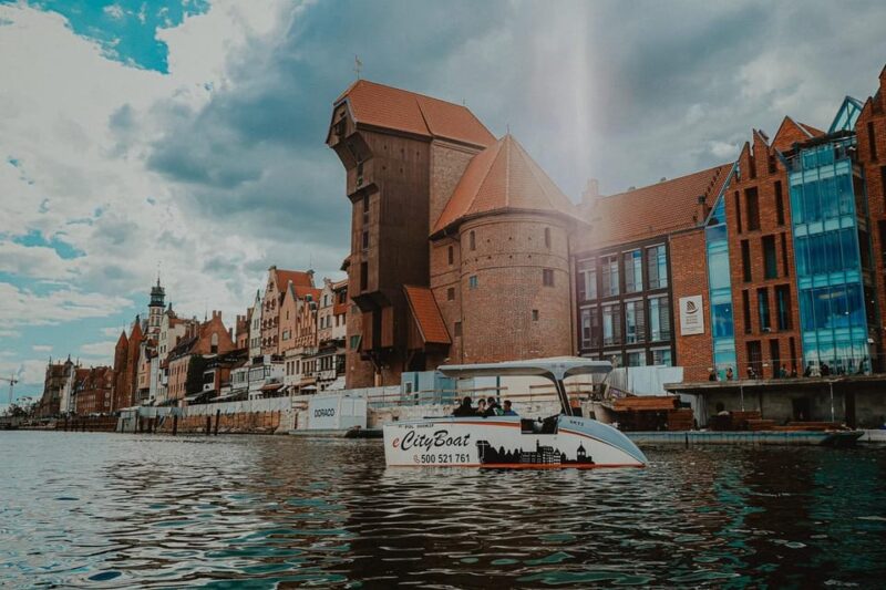 Gdask: Sightseeing EcoCruise around the Old Town of Gdansk - The Route Along the Motawa River and Port Area