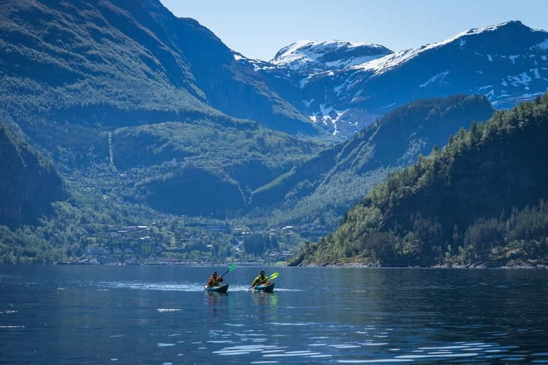 Geiranger: Kayak Tour with Waterfall Views - Discover Geiranger: Waterfall Views from a Kayak