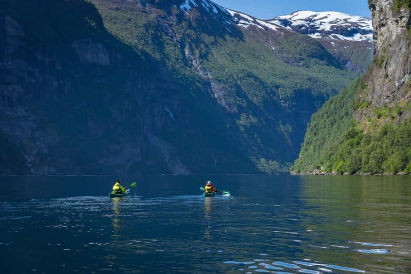 Geiranger: Kayak Tour with Waterfall Views - Key Points