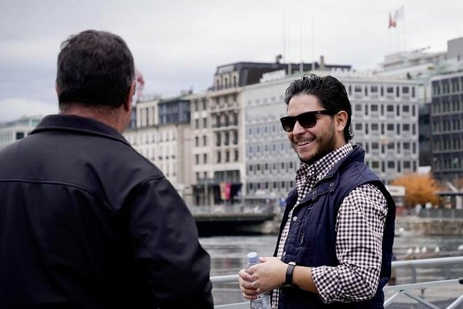 Geneva Complete Tour (PICK-UP), United Nations area & Old City - A Quick Refreshment at Manor Geneva and Swiss Souvenirs