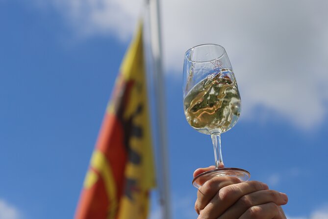 Geneva Panoramic & Tasting Vineyards Tour in an Tuk Tuk - Peissy: Vineyard Views and Wine Tasting