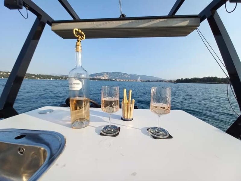 GENEVA: PRIVATE 360° LAKE CRUISE WITH APERITIF - Key Points