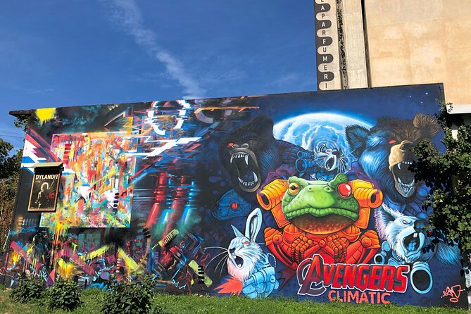 Geneva Urban Art Tour on a bike - Exploring Urban Art at Parc Gourgas