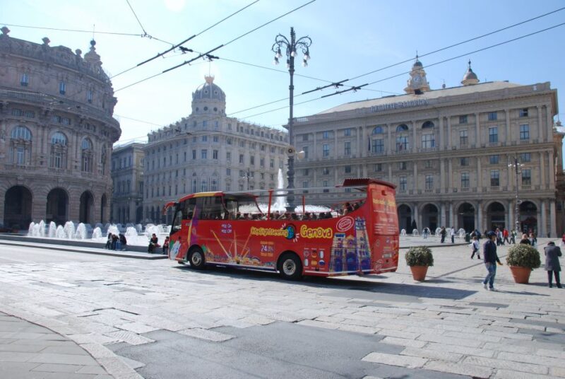 Genoa: Hop-on Hop-off Tour Ticket - The Genoa Hop-on Hop-off Tour: Flexible Exploration for $28
