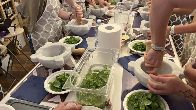 Genoa: Pesto Masterclass with Tasting and Wine - The Jar of Pesto to Take Home
