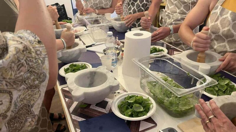 Genoa: Pesto Masterclass with Tasting and Wine - The Guides and Overall Experience