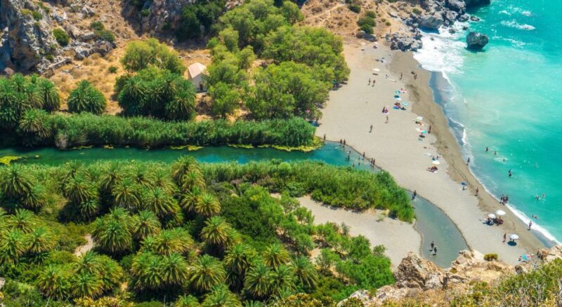 Georgioupolis: Preveli Palm Beach Day Trip by Bus and Boat - Visit a Traditional Village for Local Charm and Culture