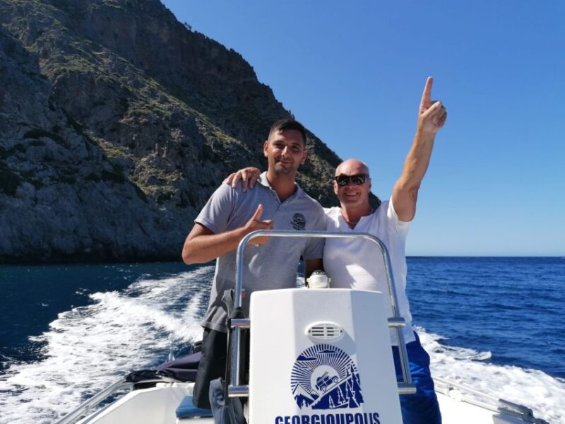 Georgioupolis: Rent a Boat Safari Sea Tour - The Experience of the Guides