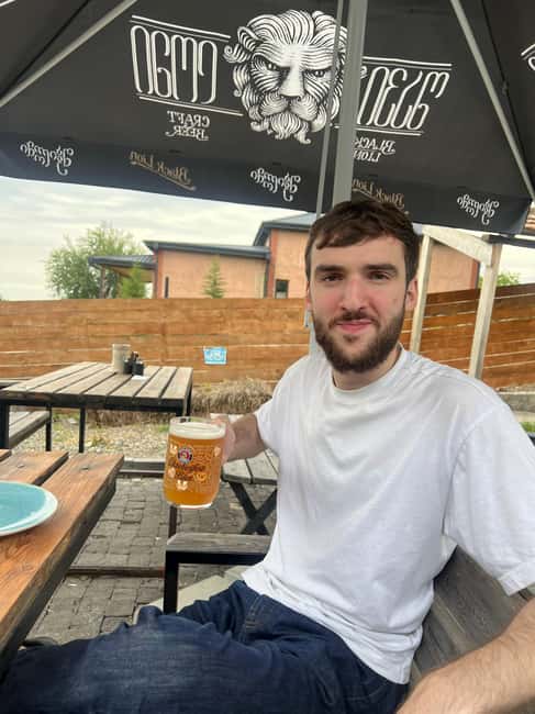 German & Gypsy Villages + Lake SUV Tour - Authentic German Cuisine at a Village Restaurant