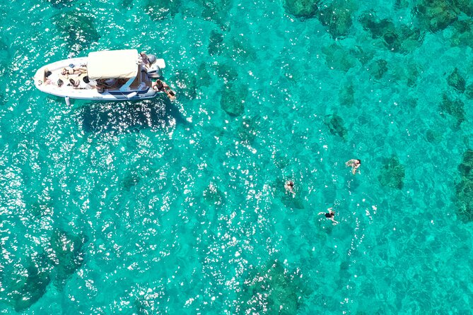 Get your Boat Tour with PRISCILLA to the best Cagliari Coves". - Fast and Safe Boat with a Focus on Coving Experience