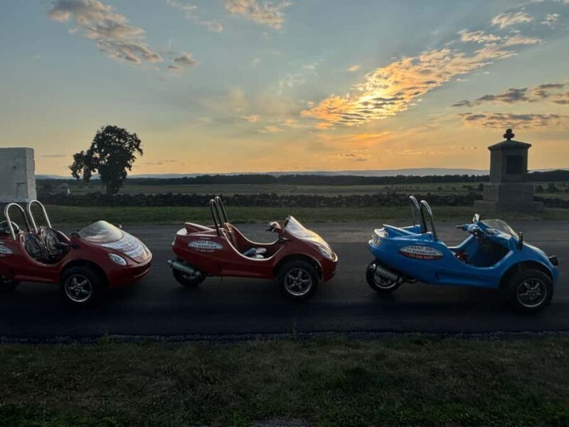 Gettysburg: Scoot Coupe Scenic Ride - The Scoot Coupe Vehicle and Riding Experience