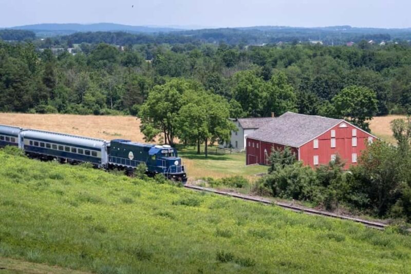 Gettysburg: Train Ride with Narration - Scenic Ride Through Gettysburg’s Countryside in a Vintage Train
